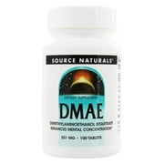 Source Naturals Source Naturals DMAE tablets, 100 count