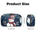 thumbnail image 5 of Christmas USB Travel Organizer Case Small for Electronic Devices - Oxford Cloth Waterproof Travel Cord Charger Organizer 5.9x9.44x3.14 in, 5 of 6