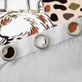 thumbnail image 4 of Manfei Retro Duck Camo Blackout Curtains, Countryside Camouflage Window Curtains Pack of 2 (38x45 Each), Wheat Orange, 4 of 6
