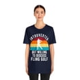 thumbnail image 3 of Introverted But Willing To Discuss Fling Golf, Funny Retro Fling Golf Shirt, 3 of 12