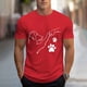 thumbnail image 1 of Tops para hombre, blusas y camisas de cuello redondo y manga corta para hombre, blusas casuales de cuello redondo con estampado de moda para hombre, blusas de cuello redondo y manga corta, camisas par, 1 of 6