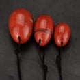 thumbnail image 6 of YUOPEEA 3pcs Natural Red Jasper Yoni Egg Kegel Exercise for Women for Health Ca, 6 of 13