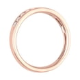 thumbnail image 2 of 0.23 Carat Channel Set Diamond Wedding Band Ring in 14K Rose Gold (Ring Size 8) (I1-I2 Clarity), 2 of 4