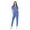 Ceil Blue, variant on Ultra Stretch Form Fitting Womens Scrub Set (Olive, X-Small)