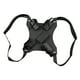 thumbnail image 4 of Arnés de doble cuchillo, correa de Cosplay para niños, disfraz de correa trasera de samurái de doble vaina para disfraz de cuero de PU con cuchillo, negro, 4 of 8