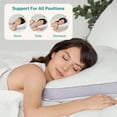 thumbnail image 6 of Sleep Innovations Customizable Comfort Gel Memory Foam Pillow, King size, 6 of 9