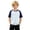 A-Navy9, variant on Bobifish Teen Boys Casual Tee Simple Classic Two Tone Raglan Short Sleeve Crew Neck Plain Blank T-Shirt Summer Playdate Wear kids Novelty Tee