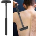 thumbnail image 1 of Expérience de Rasage Fluide, Rentable, Hygiénique et Plus Rapide, Plus Sécuritaire, Rasage Plus Lisse, Poignée Ergonomique pour le Dos et les Jambes, Hommes Femmes, Rangement Compact, 1 of 2