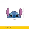 thumbnail image 3 of Nueva pegatina de dibujos animados de Lilo & Stitch de Disney para coche, calcomanías para espejo retrovisor de coche, figura de Anime para parabrisas trasero, regalos de decoración para coche, 3 of 5