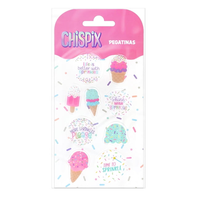 Pegatinas Prichos Chispix Multicolor de Plástico 1 Pieza