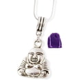thumbnail image 1 of Buddha Large 3D Charm Snake Chain Necklace, 1 of 4