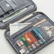 thumbnail image 4 of Bolso grande para pasaporte de viaje, bolso para documentos de viaje al exterior, bolso de mano, bolso portátil para tarjetas, billetera, resistente al agua y al polvo, 4 of 5