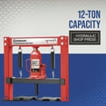 thumbnail image 2 of Strongway Hydraulic Shop Press, 12-Ton Capacity, H-Frame Press, Automotive Shop Press, 2 of 9