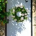 thumbnail image 3 of DOLITY 12 Inches Eucalyptus Wreath Garland Artificial Leaves Fake Flower Artificial for Pink, 3 of 8