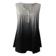 thumbnail image 6 of JINMGG Womens Tops Clearacne Women O-Neck Short Sleeve Gradient Strappy Shoulder T-Shirt Tops Blouses Vest, 6 of 7