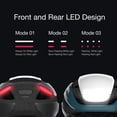 thumbnail image 2 of Casco de bicicleta inteligente Lumos Ultra con luces LED para adultos, 2 of 8