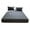 Black, variant on LAJFDIA Bed Cover, Light Twin Size 59x79in,Polyester Easy Care Washable,Solid Color
