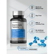 Electrolyte Tablets | 200 Count | Vegetarian Hydration Supplement for Men and Women | by Horbaach