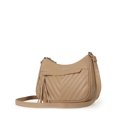 thumbnail image 3 of Bolsa Crossbody Acolchada Tassel Decorativo color Camel Lucentzza 5BLZO22639, 3 of 6