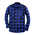thumbnail image 3 of Chaqueta tipo camisa a cuadros, abrigo suave para hombre, ideal para actividades al aire libre, trabajo o invierno. SG, 3 of 9