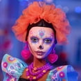 thumbnail image 3 of Barbie Signature Día De Muertos 2024 Collectible Doll in Ruffled Black Gown, 3 of 6