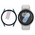 thumbnail image 1 of KAIYANG Estuche rígido para reloj Samsung Galaxy Watch7 de 44 mm con película de vidrio templado para pantalla - Negro, verde negruzco y multicolor, 1 of 5