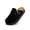 Black, variant on Kids Suede Clogs for Girls Boys Cork Footbed Toddler Sandals Slip On Mules House Slippers Classic Adjustable Buckle Potato Shoes Casual Slipper