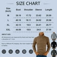 thumbnail image 2 of Kixjoy Sweaters for Men Big and Tall Turtle Neck Cable Knit Sweaters Long Sleeve Fashion Slim Fit Fall Sweater Basic Casual Warm Mens UnderShirts, Dark Gray M, 2 of 4