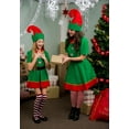 thumbnail image 3 of Girls Holiday Elf Costume, 3 of 6