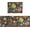 Floral Embroidery, variant on Boho Kitchen Rug Mat Set of 2 Washable Colorful Embroidery Flowers Kitchen Rugs Kitchen Floor Mats Non Slip Floral Kitchen Rug Runner Boho Decor