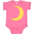 thumbnail image 3 of Inktastic Cute Yellow Moon Boys or Girls Baby Bodysuit, 3 of 5