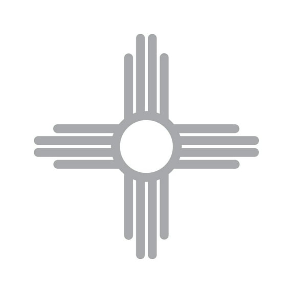 New Mexico State Flag Sante Fe Logo Sticker Decal Die Cut - Self Adhesive Vinyl - Weatherproof - Made in USA - Many Color and Sizes - holy faith zia people
