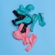 thumbnail image 4 of Juego de 15 globos con estampado de sirena, confeti, suministros para fiestas de cumpleaños, globos de látex, decoración para fiestas., 4 of 5
