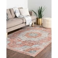 thumbnail image 3 of Rugs.com Newport Collection Rug – 7' 10 x 10' 2 Red Medium Rug Perfect For Living Rooms, Large Dining Rooms, Open Floorplans, 3 of 9