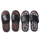 thumbnail image 2 of Zapatillas de masaje marrones, sandalias de masaje con puntos de acupresión, zapatos de masaje Tai Chi, reflexología 42-43, equipo deportivo, 2 of 5