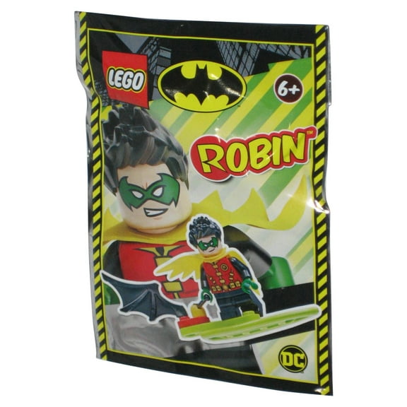 LEGO DC Robin w/ Surf Board Mini Figure 212114 - (Foil Bag Packaging)