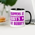 thumbnail image 3 of CafePress - What Happens At BUBBYS Mug - 11 oz Ceramic Mug - Novelty Coffee Tea Cup, 3 of 4