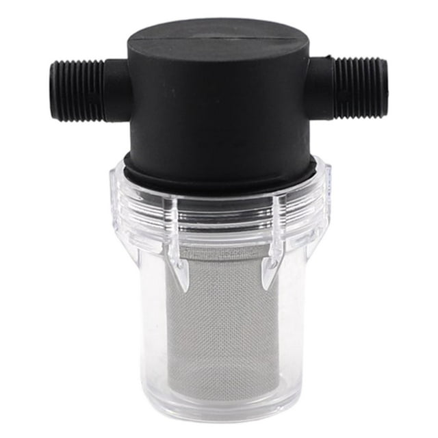 Filtro de bomba de agua de 1/2" de alto caudal para tuberías, filtro de rosca para tuberías. malla 40
