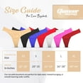 thumbnail image 4 of Glamour Boutique's Gaff Thong Underwear Male Female Tucking Panties MED Beige 2 pack, 4 of 7