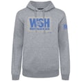 thumbnail image 2 of Men's Levelwear Gray Washington Nationals Podium Spring Training Pullover Hoodie, 2 of 3