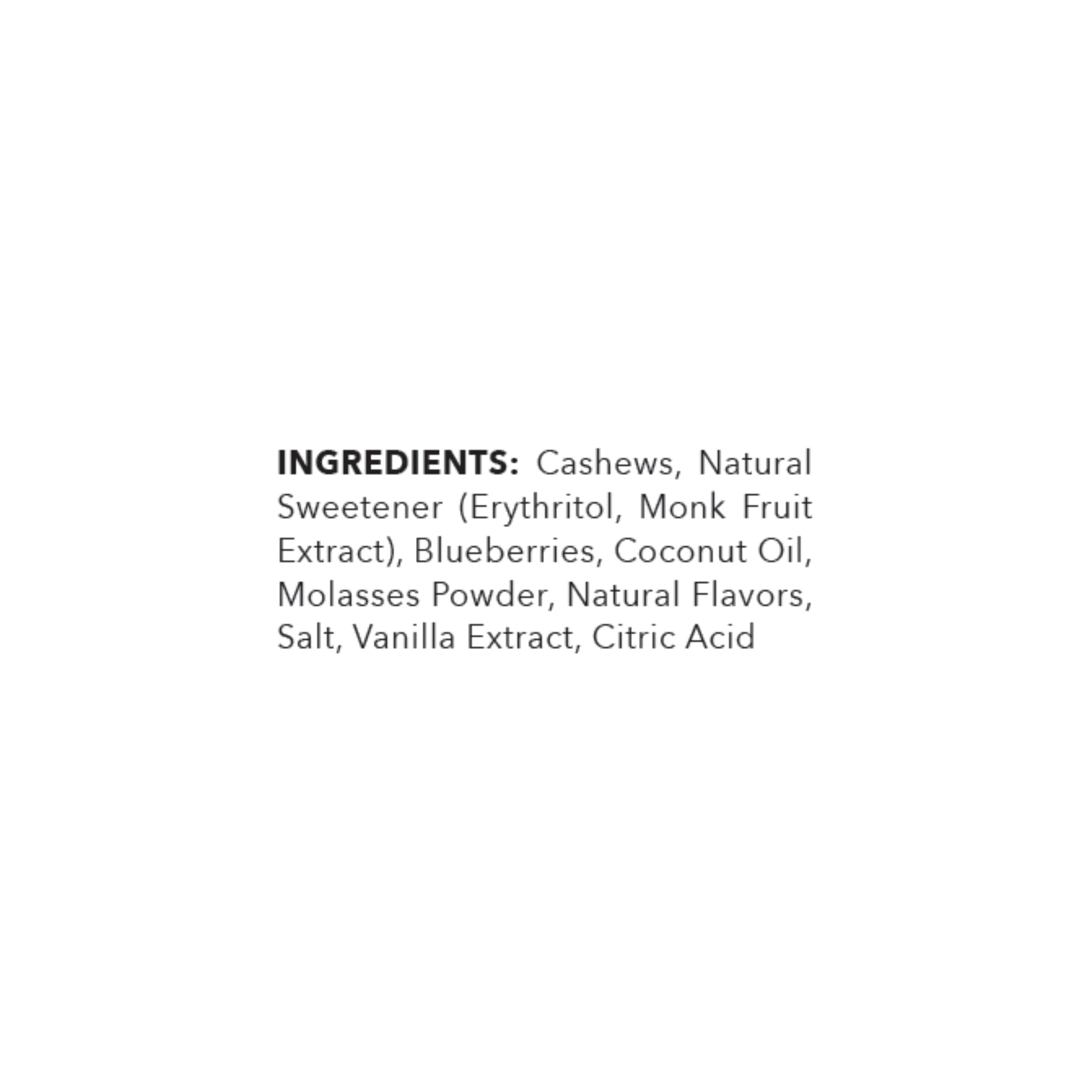 Earthside Farms, Blueberry Vanilla Cashews, 1.5 oz