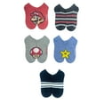thumbnail image 5 of Super Mario Boy's No-Shows Socks, 10-Pack, Size 7.5-3.5, 5 of 5