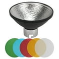 thumbnail image 2 of Diffuseur Réflecteur, Réflecteur Beauty Dish 12cm Diameter pour AD200 AD200Pro AD360II, 2 of 8