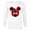 White, variant on Disney Minnie Mouse COUSIN Holiday Family - Long Sleeve T-Shirt for Men - Customized-White