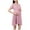 Pink, variant on breaise Nursing Nightgown Dresses, 3 In 1 Maternity Nightgown Short Sleeve Nursing Gown Breasfeeding Pregnancy Sleepwear Delivery Dress