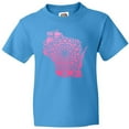thumbnail image 3 of Inktastic Wisconsin Silhouette Mandala Youth T-Shirt, 3 of 5