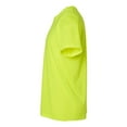 thumbnail image 3 of Bella Canvas Unisex Heather CVC T-Shirt Neon Yellow, 3 of 3