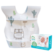 Kindersense Disposable Bibs - 60 pack