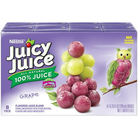 UPC 028000874575 product image for Nestle Juicy Juice 100% Grape Juice, 6.75 Fl. Oz., 8 Count | upcitemdb.com