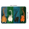 thumbnail image 1 of Doormat Cat Pattern Non Slip Paillasson Chat Kitchen Curtains For  Welcome Doormat Carpet Mat Indoor Outdoor Entrance, 1 of 8